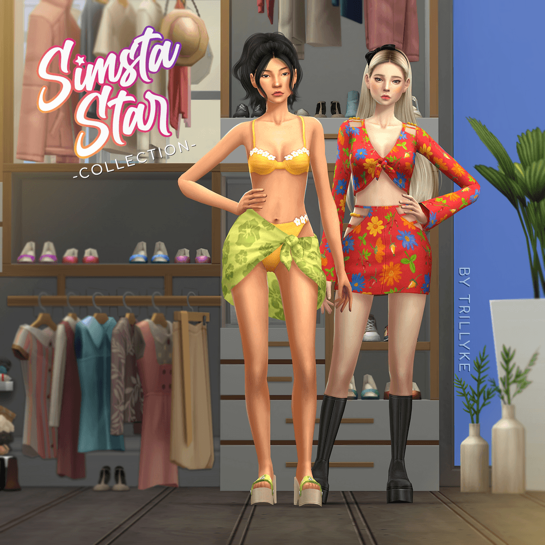 Коллекция летней одежды SimstaStar Collection
